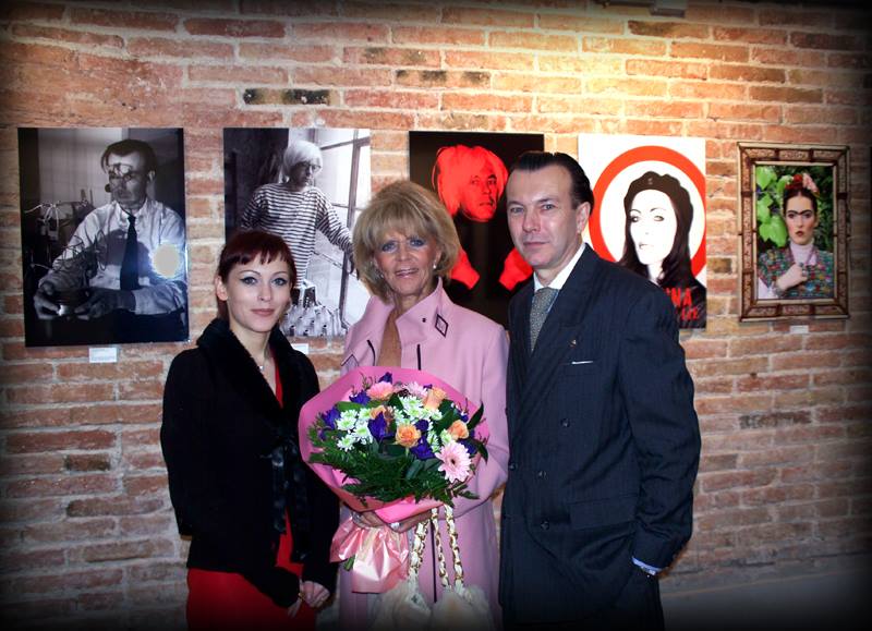 My Art exhibit in Barcelona opend by HRH Princess Birgitta 